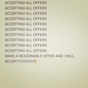 Accepting all offers
